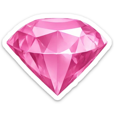pink diamond sticker