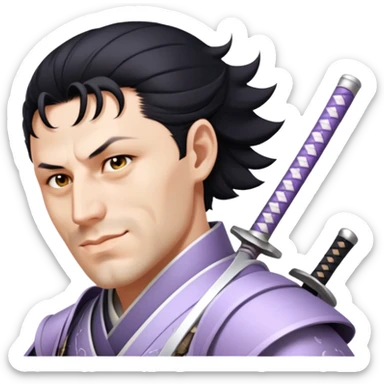Gentle Samurai sticker