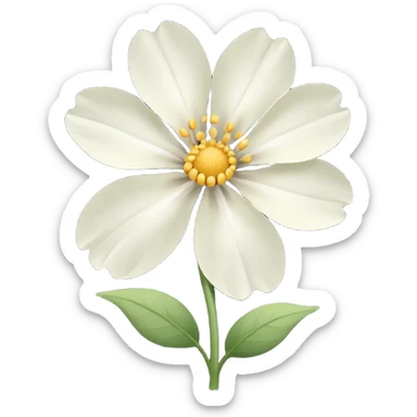 The last flower sticker
