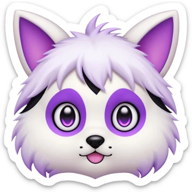 Kuromi animado  sticker