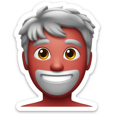 Manzana peluda sticker