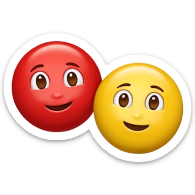 2 M&M's with the logo on them too but make it an emoji sticker