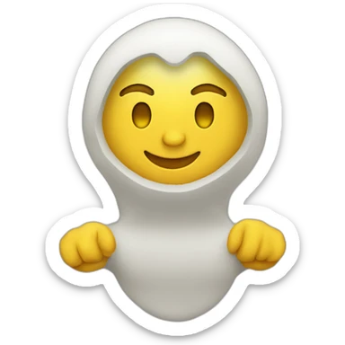 meia lua elétrica sticker