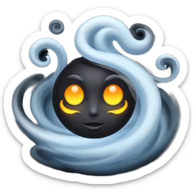 Shadow magic sticker