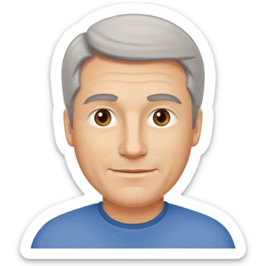 retired business guy sticker