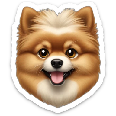 pomeranian bryce harper sticker