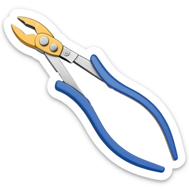 bent nose Pliers sticker