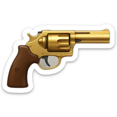 golden-pistol sticker