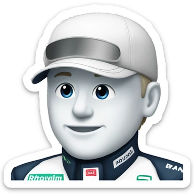 f1 driver bottas sticker