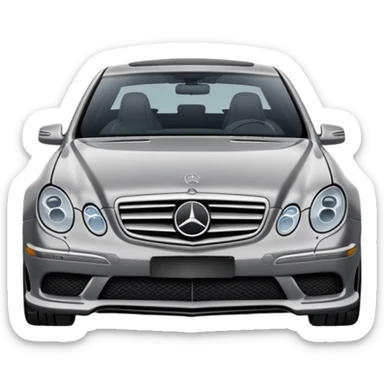 mercedes amg e55 grey sticker