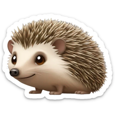 hedgehog sticker