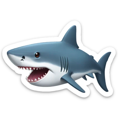 Shark wearing turban sticker