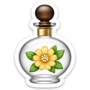 Perfume Bottle sticker