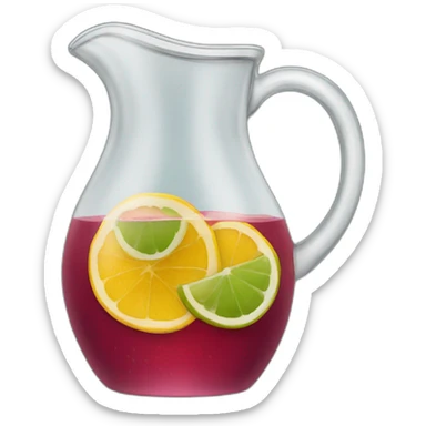 sangria jug sticker