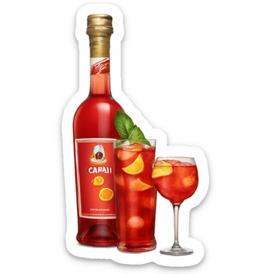 Campari Spritz sticker