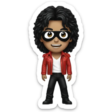 michael jackson from thriller sticker