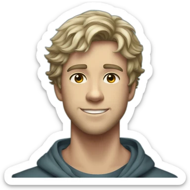 Walker Scobell Percy Jackson sticker