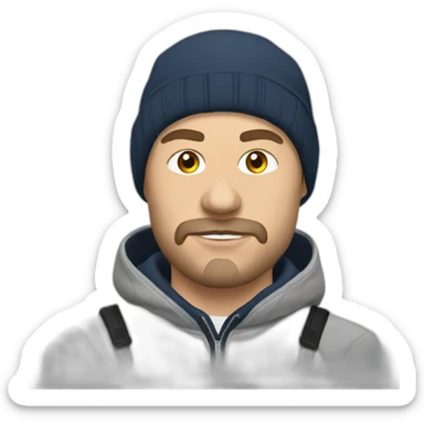 Russian hooligan sticker