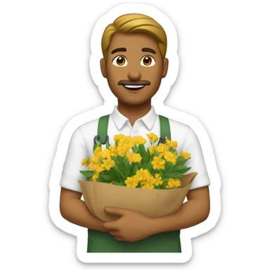 Florist sticker