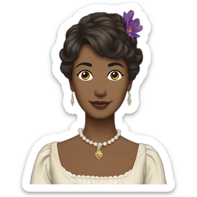 jane austen as a transformer decepticon sticker