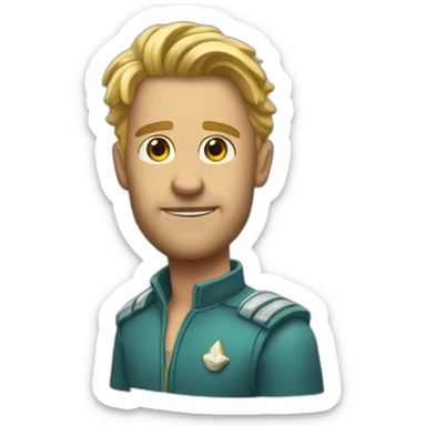 dolph starbeam sticker