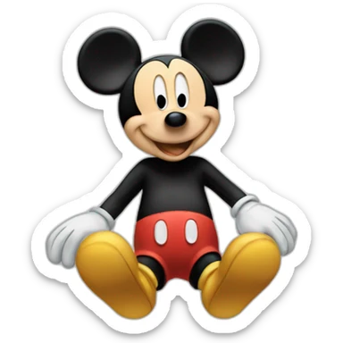Mickey sticker