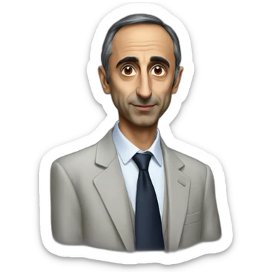 realist eric zemmour sticker