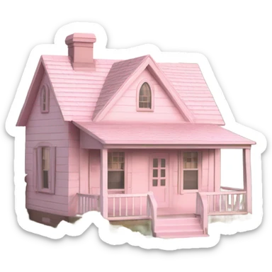 CASITA  ROSa
 sticker