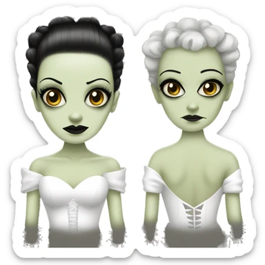 bride of frankenstein sticker