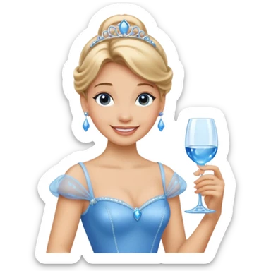 cinderella emoji sticker