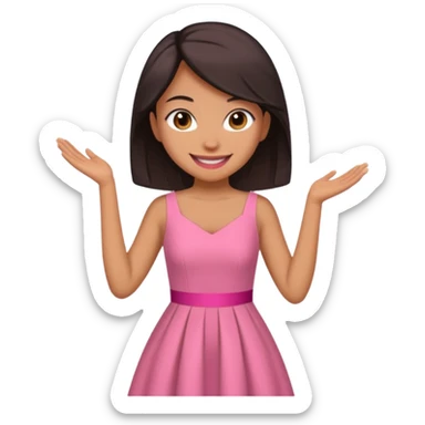 Happy rose day my love ashi in pink colour  sticker