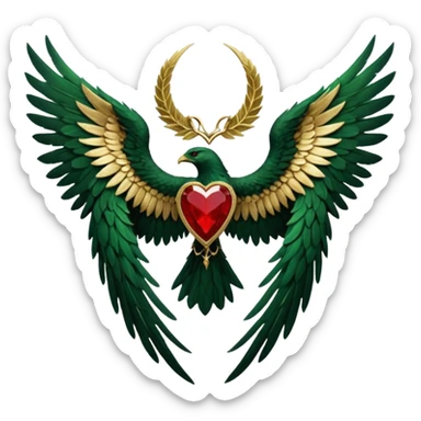 I would like to create unique wings I can use in my poem titles for the Archangels: Lucifer, Michael, Gabriel, Raphael, and Uriel sticker