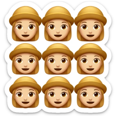 Haz emojis carmelitas aestetic sticker