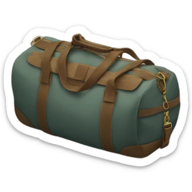 Duffel bag sticker