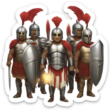 Spartan party  sticker