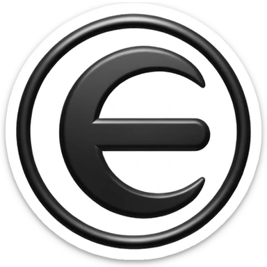 the classic fast forward emoji ⏩  in black and white sticker