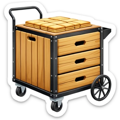 diy wood cube pancake cart plans for dewalt compressor wooden cube sticker