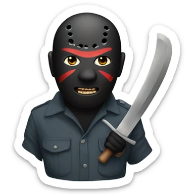 Friday the 13th sticker