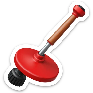sink plunger sticker