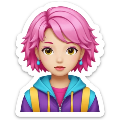 Harajuku Fashion sticker