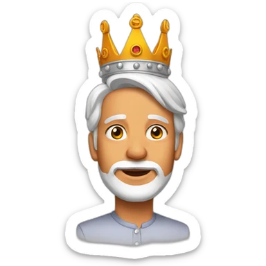 Modi Crowned sticker
