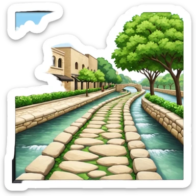 rivewalk san antonio sticker