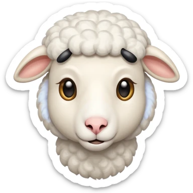 Sheep triste, feliz  sticker