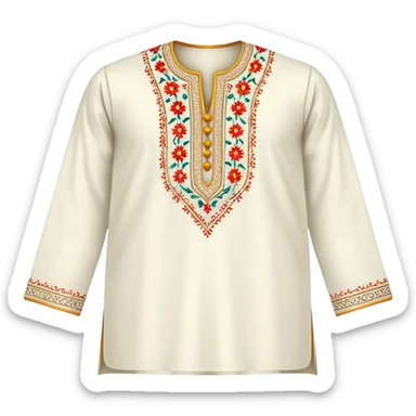 traditional kurta sticker