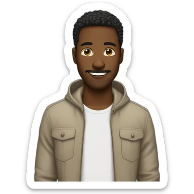 Plus beau homme du monde sticker