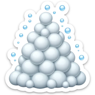 Overflow Foam sticker