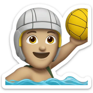 Water polo sticker