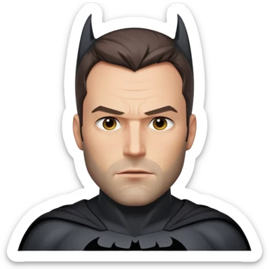 ben affleck batman sticker