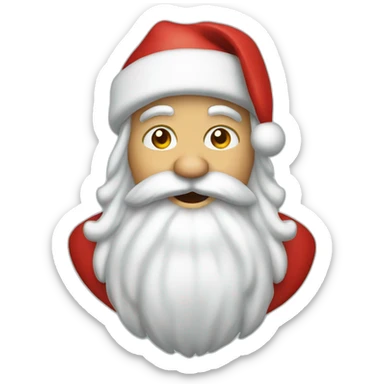 Santa Claus sticker