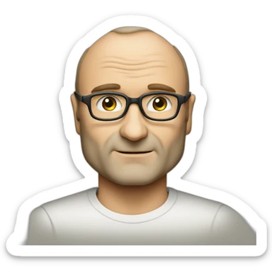 1978 Phil Collins sticker